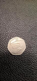 1##    Great - Britain 50  pence 2011 /gymnastiek, Ophalen of Verzenden
