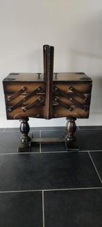 oude harmonica naaikoffer, Ophalen