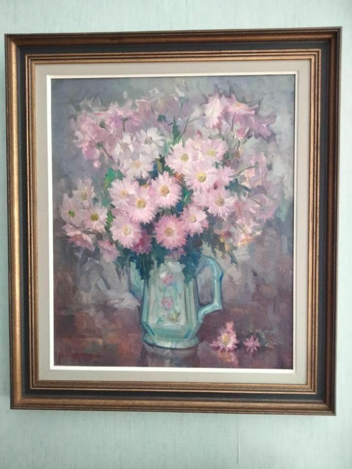 Schilderij op doek Phil.Berckman, Antiek en Kunst, Kunst | Schilderijen | Klassiek, Ophalen