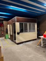 Werfkeet bureelcontainer 3,7x3m nette staat, Zakelijke goederen, Ophalen
