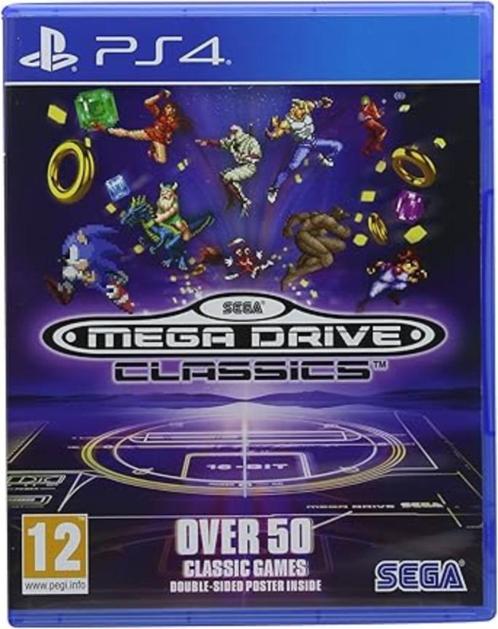 Sega Megadrive Collection PS4 GRATIS LEVERING, Games en Spelcomputers, Games | Sony PlayStation 3, Nieuw, Avontuur en Actie, 3 spelers of meer