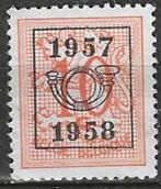 Belgie 1957/1958 - OBP 667pre - Opdruk E - 10 c. (ZG), Timbres & Monnaies, Timbres | Europe | Belgique, Sans gomme, Envoi, Non oblitéré