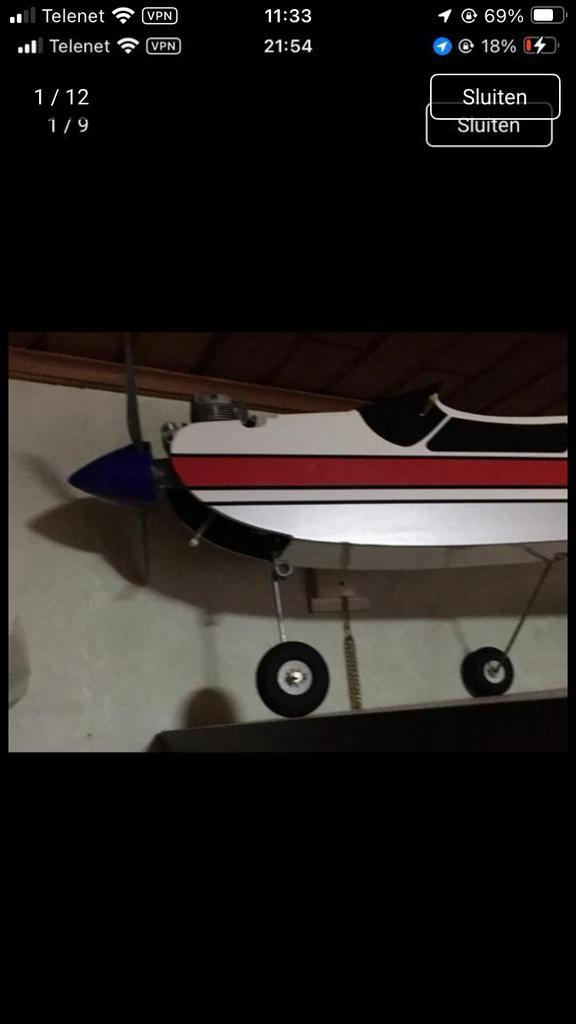 Nieuwe graupner sky Hero, Hobby en Vrije tijd, Modelbouw | Radiografisch | Vliegtuigen, Zo goed als nieuw, Nitro, Ophalen