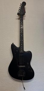 Fender jazzmaster Made in Japan Hybrid II - satijn zwart, Muziek en Instrumenten, Ophalen, Gebruikt, Solid body, Fender