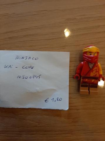 Lego Minifig Ninjago NJO0745 Kai - Core beschikbaar voor biedingen
