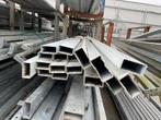 Profilés tubulaires 100x50x2,5 mm | Longueur : 3630 mm, Enlèvement ou Envoi, Utilisé, Métal, Autres types