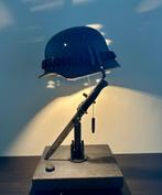 Duitse helm lamp K98 bajonet hulzen mg42 mg34, Verzamelen, Ophalen of Verzenden, Landmacht, Helm of Baret