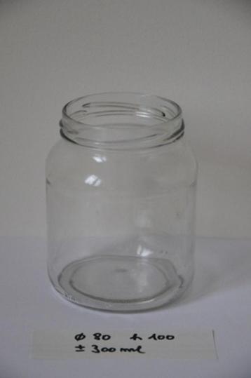 CONFITUURBOKALEN - Bokaal Glas Confituur Jam beschikbaar voor biedingen