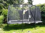 EXIT Elegante rechthoekige trampoline 244 x 427 cm zwart met, Kinderen en Baby's, Gebruikt, Ophalen