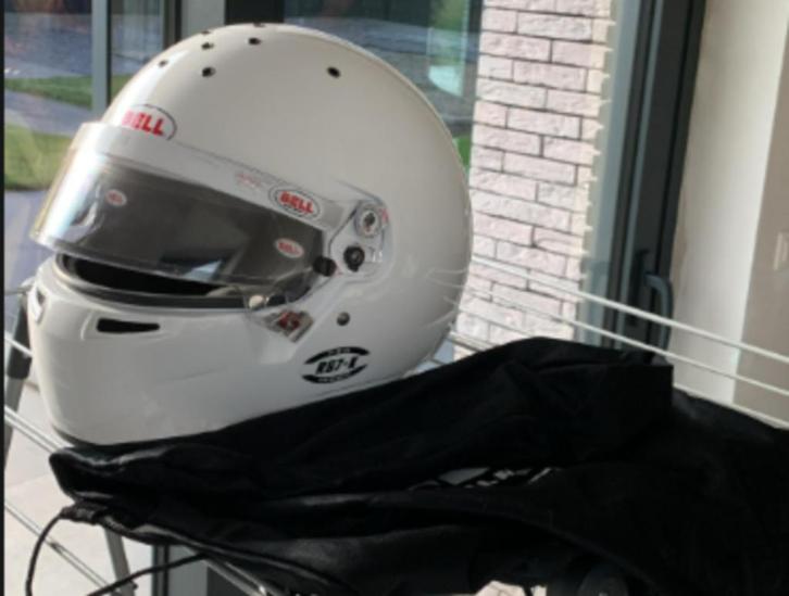 Karting Helm Bell RS7-K (nieuwstaat), Sport en Fitness, Karting, Zo goed als nieuw, Helm of Handschoenen, Ophalen