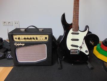 Gitaar Cort + versterker Epiphone Slash's Snakepit 15G . beschikbaar voor biedingen