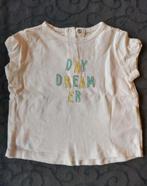 Witte T-shirt - maat 74, Kinderen en Baby's, Babykleding | Maat 74, Meisje, Shirtje of Longsleeve, Ophalen of Verzenden, Zo goed als nieuw