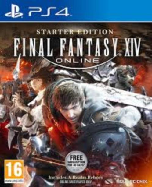 Final Fantasy 14 online PS4-game: starterseditie., Games en Spelcomputers, Games | Sony PlayStation 4, Zo goed als nieuw, Role Playing Game (Rpg)