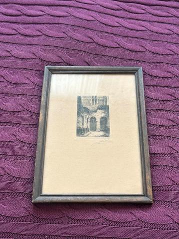 Prachtig litho beschikbaar voor biedingen