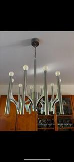 Luster Gaetano Sciolari vintage design, Huis en Inrichting, Ophalen, Zo goed als nieuw, Metaal, Jaren '70