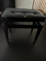 pianostoel, Muziek en Instrumenten, Ophalen, Gebruikt, Zwart, Piano