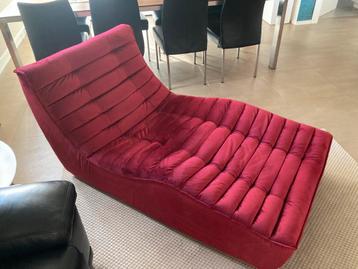 Calia Italia longchair, 150 cm ou plus, Moins de 150 cm, Enlèvement, Modern