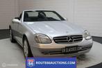 Mercedes SLK 230 cabriolet| Route 66 Auctions, Bedrijf, Overige carrosserie, 2 deurs, Zilver of Grijs