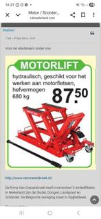 Motorlift 50euro, Motoren, Accessoires | Overige, Ophalen