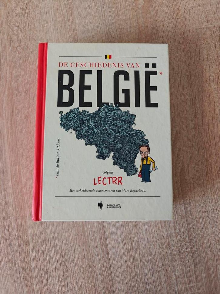 Lectrr - De geschiedenis van België van de laatste 10 jaar, Boeken, Humor, Zo goed als nieuw, Ophalen of Verzenden