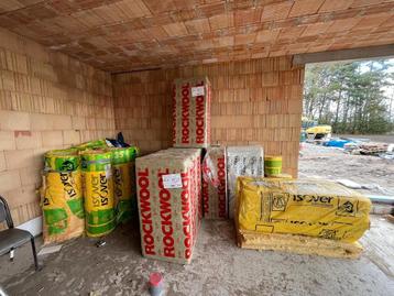 Groot lot sonopanel,rockwool, isover en pur platen  beschikbaar voor biedingen