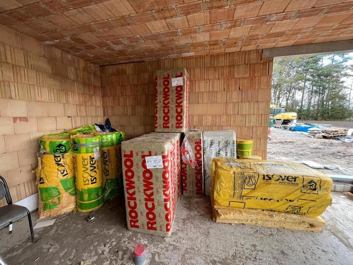 Groot lot sonopanel,rockwool, isover en pur platen, Doe-het-zelf en Bouw, Isolatie en Afdichting, Nieuw, Ophalen