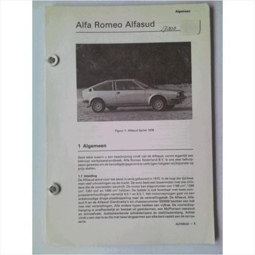 Alfa Romeo Alfasud Vraagbaak losbladig 1978 #1 Nederlands, Livres, Autos | Livres, Utilisé, Alfa Romeo, Enlèvement ou Envoi