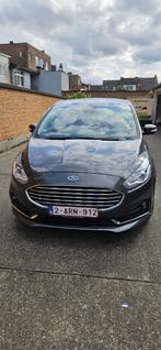 Donker bruin Ford S Max, Auto's, Voorwielaandrijving, Monovolume, Bruin, Leder
