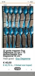 Guy Degrenne bestek, Huis en Inrichting, Ophalen of Verzenden, Zo goed als nieuw, Inox of Chroom, Los bestek