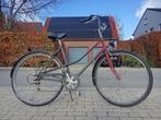 Retro zwart rode damesfiets, Fietsen en Brommers, Versnellingen, Zo goed als nieuw, 50 tot 53 cm, Ophalen