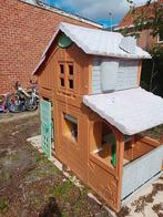 Groot Smoby huisje met verdiep, Kinderen en Baby's, Ophalen, Gebruikt, Kunststof