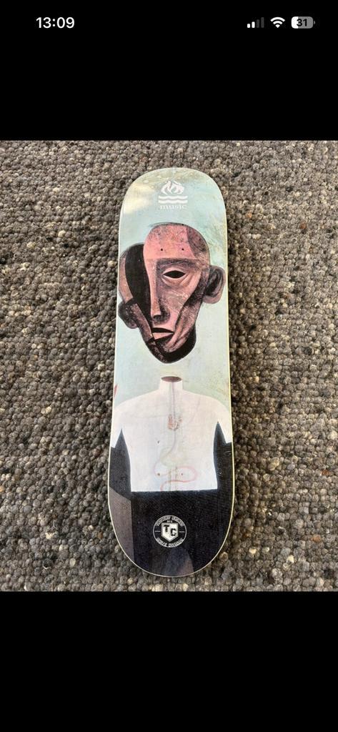 Hot Water Music Skateboard, Sport en Fitness, Skateboarden, Zo goed als nieuw, Skateboard, Ophalen of Verzenden
