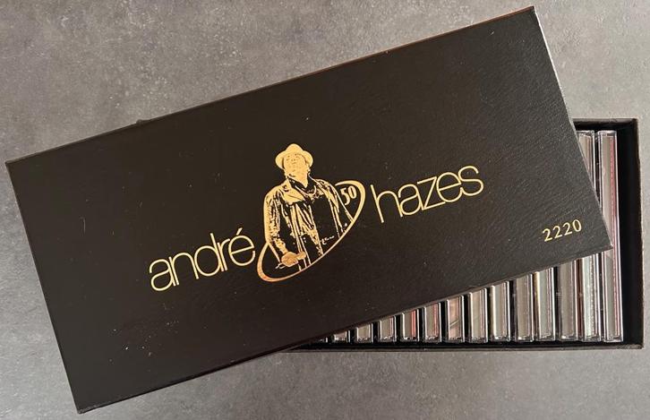 ANDRE HAZES - Boxset met ALLE 21 albums ( 22 CDs ), Cd's en Dvd's, Cd's | Nederlandstalig, Zo goed als nieuw, Levenslied of Smartlap
