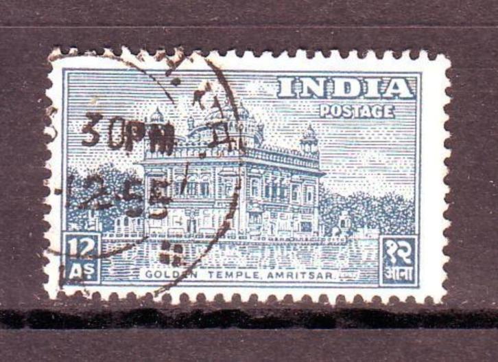 Postzegels Indië (2) : diverse zegels, Postzegels en Munten, Postzegels | Azië, Gestempeld, Ophalen of Verzenden