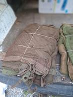 Twee oude camouflagenetten, Verzamelen, Militaria | Algemeen, Ophalen