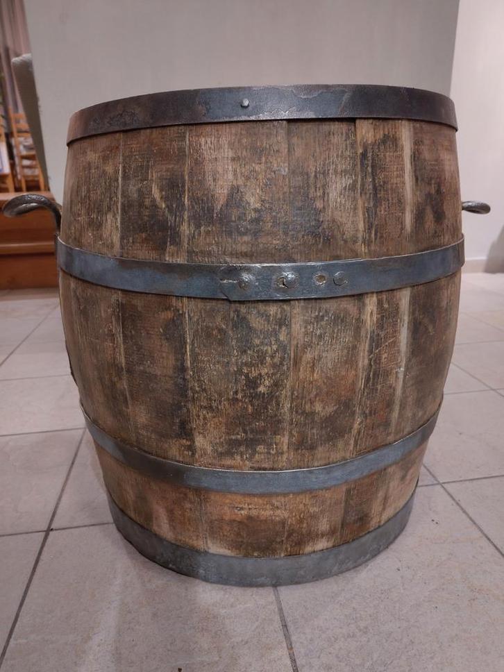 Antieke eikehouten ton, Antiek en Kunst, Antiek | Gereedschap en Instrumenten, Ophalen