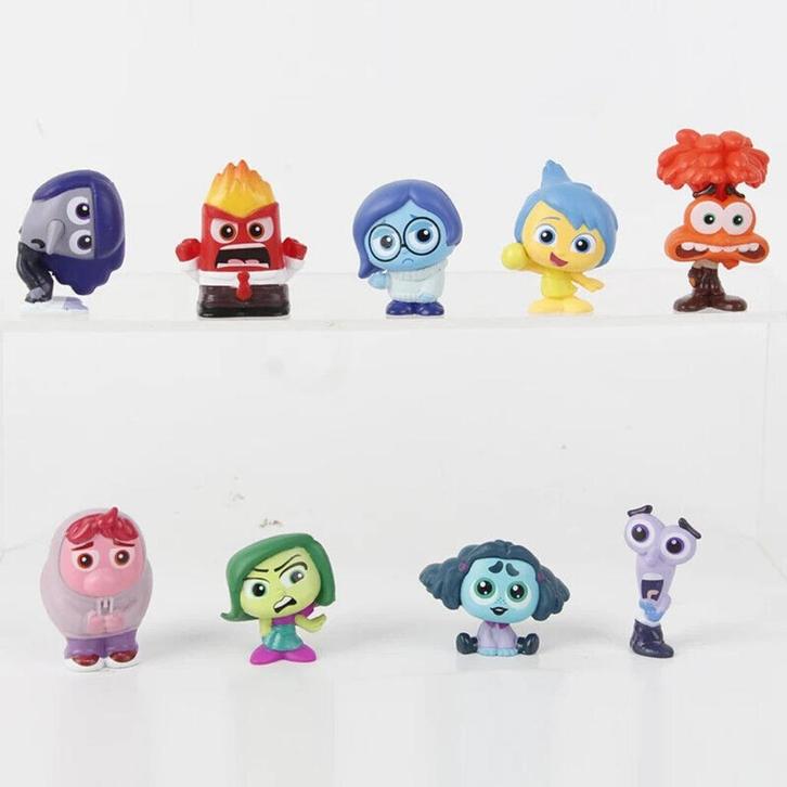 Inside out 9 figuren - Nieuw, Kinderen en Baby's, Speelgoed | Actiefiguren, Nieuw, Verzenden