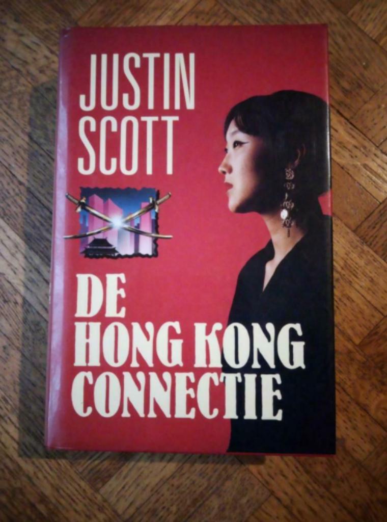 Justin Scott: De Hongkong Connectie, Boeken, Thrillers, Gelezen, Ophalen of Verzenden