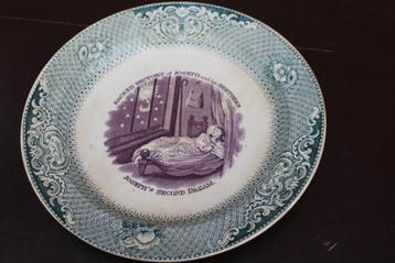 Assiette ancienne, Le deuxième rêve de Joseph de JB Cappelle, Enlèvement ou Envoi