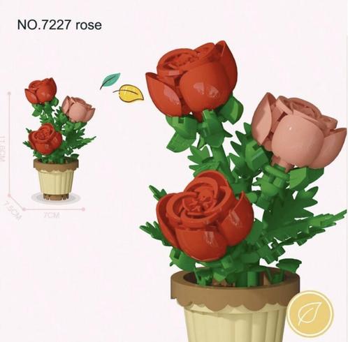 Nano blokjes rozen, Kinderen en Baby's, Speelgoed | Duplo en Lego, Verzenden