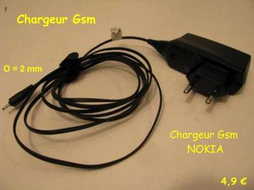 Chargeur GSM NOKIA  + diverses Alimentation secteur beschikbaar voor biedingen