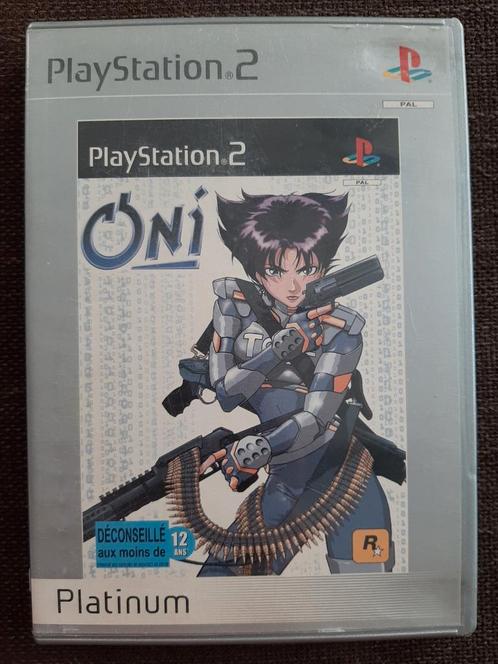 PS2 Oni, Consoles de jeu & Jeux vidéo, Jeux | Sony PlayStation 2, Comme neuf, Enlèvement ou Envoi