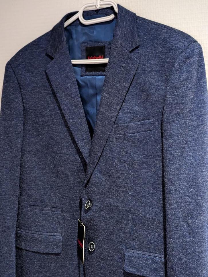 Colbert Falabella met kaartje nieuw, Kleding | Heren, Kostuums en vesten, Nieuw, Overige maten, Blauw, Ophalen of Verzenden