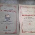 2 oude boekjes Zilveren Jubelfeest BroedersGuislaingesticht, Ophalen of Verzenden, Christendom | Katholiek, Boek