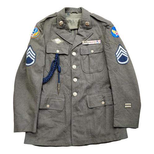 WWII US Class A jacket 13th Air Force, Verzamelen, Militaria | Tweede Wereldoorlog, Luchtmacht, Kleding of Schoenen, Ophalen of Verzenden