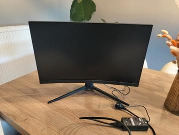 MSI G24C4 E2 - Full HD Curved Gaming Monitor - 180hz - 24 in, Enlèvement, Comme neuf