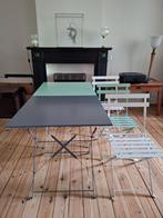 2 tables / 3 chaises jardin (lot), Ophalen, Zo goed als nieuw