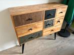 1 dressoir + 2 nachtkastjes, vintage, Huis en Inrichting, Kasten | Ladekasten, Ophalen, Zo goed als nieuw