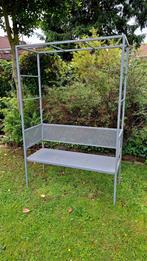 Tuinbank metaal Ikea 180 x 120 x 48, Tuin en Terras, Tuinbanken, Ophalen, Zo goed als nieuw, Metaal