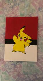 Pokemon pikachu, Hobby en Vrije tijd, Schilderen, Ophalen of Verzenden, Nieuw, Acrylverf